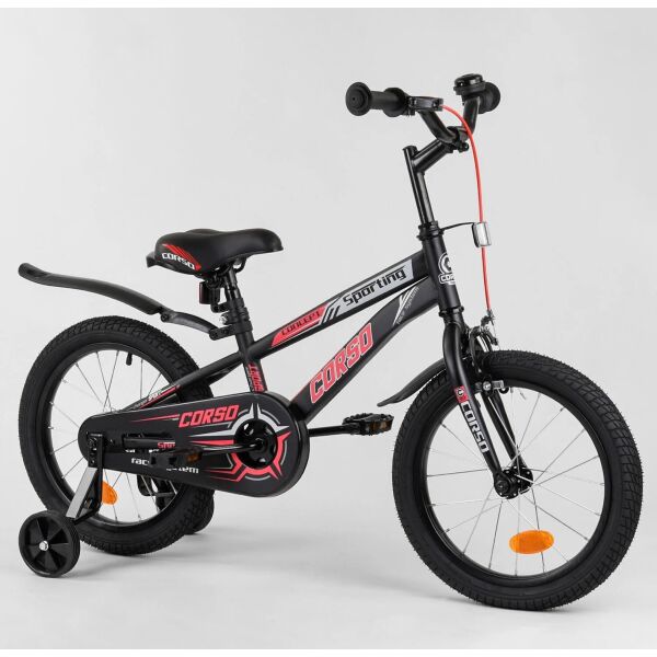 

Велосипед Corso 16 Sporting R-16119 Black / Red (R-16119)