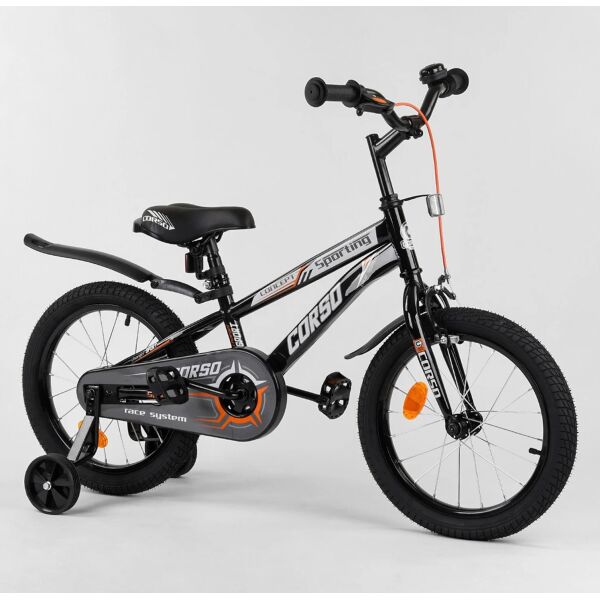 

Велосипед Corso 16 Sporting R-16317 Black / White (R-16317)