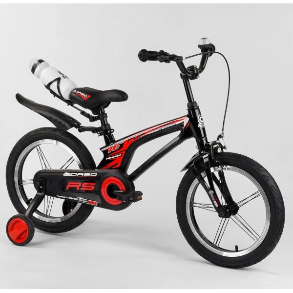 

Велосипед Corso 16 RS Turbo Magnesium 83564 Black / Red (83564)