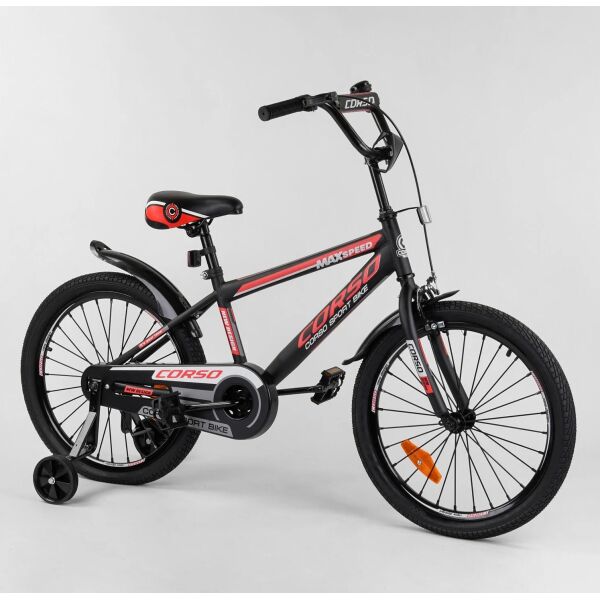 

Велосипед Corso 20 Max Speed New Design ST-20177 Black / Red (ST-20177)