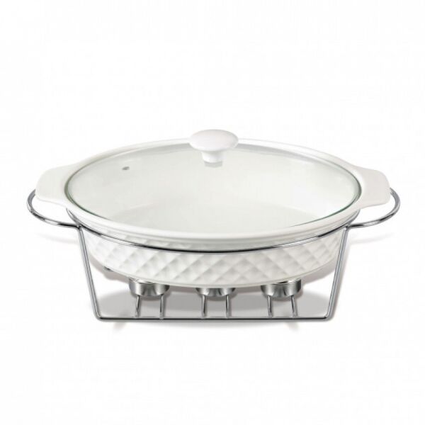 

Мармит керамический 1 л White 26 см Maestro MR-11059-74