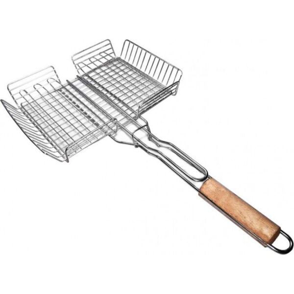 

Решетка-гриль для мангала глубокая 36 x 28 x 6.5 см A-PLUS 0762