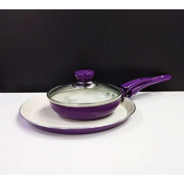 

Набор сковород блинных Kamille Colorful Kitchen из 3 предметов KM-0615