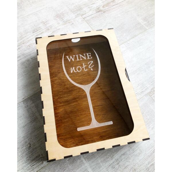 

Копилка для винных пробок "Wine Not"