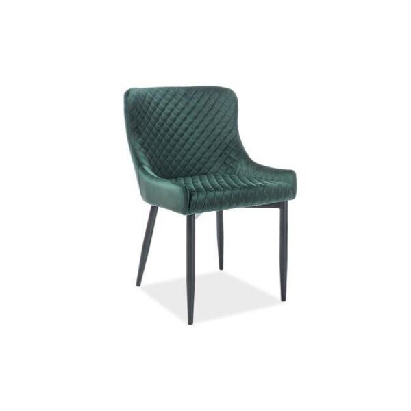 

Стул Colin B Velvet каркас Черный матовый, ткань Bluvel 14 (Signal ТМ) Bluvel 78