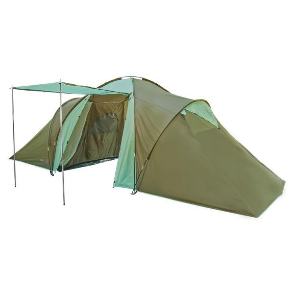 

Палатка туристическая 6-местная Camping 6 Зеленая 560*230*200 см (Time Eco TM)