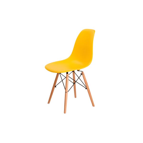

Стул обеденный Eames DSW (ножки деревянные) Зеленый (CoolArt-TM) Желтый