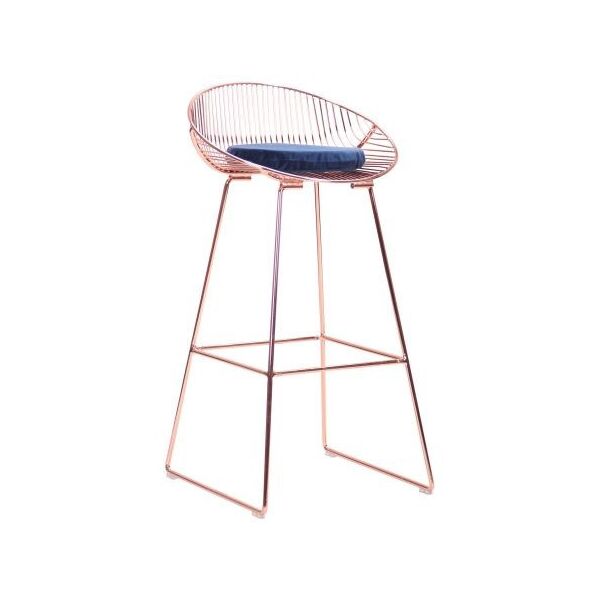 

Барный стул Chik, rose gold, royal blue (AMF-ТМ)