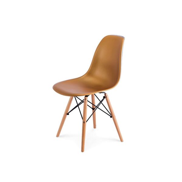 

Стул обеденный Eames DSW (ножки деревянные) Зеленый (CoolArt-TM) Золото