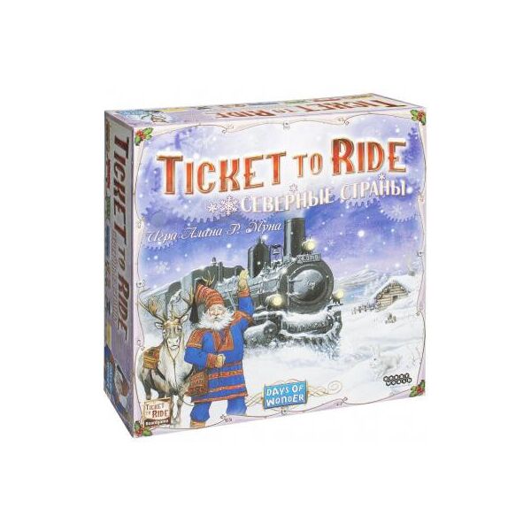 

Настольная игра Hobby World Ticket to Ride: Северные Страны 1702