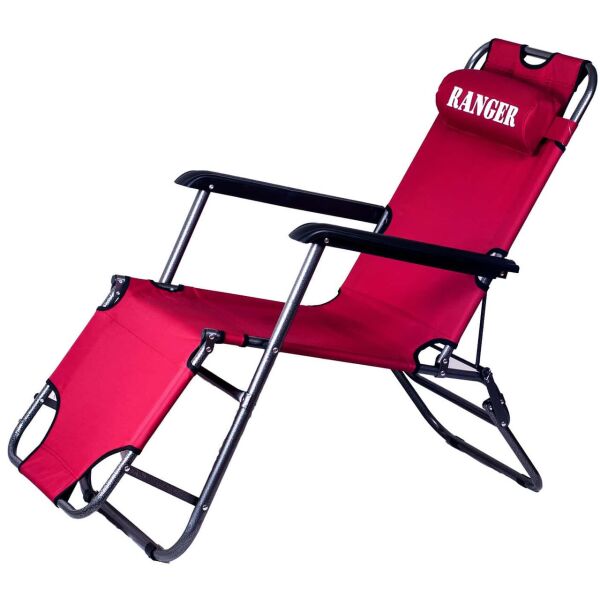 

Кресло-шезлонг Comfort 3 / Комфорт 3 Бордовый+Черный (Ranger TM)