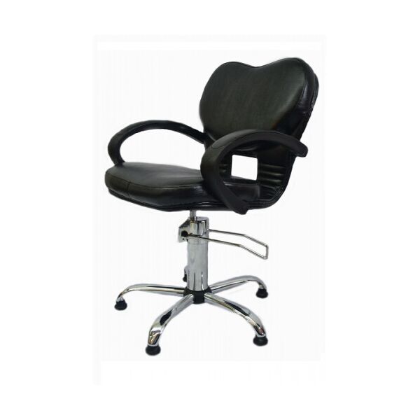 

Парикмахерское Кресло Клио на пневматике Крестовина Хром, кожзаменитель Boom-23+24 (Frizel TM) Гидравлический