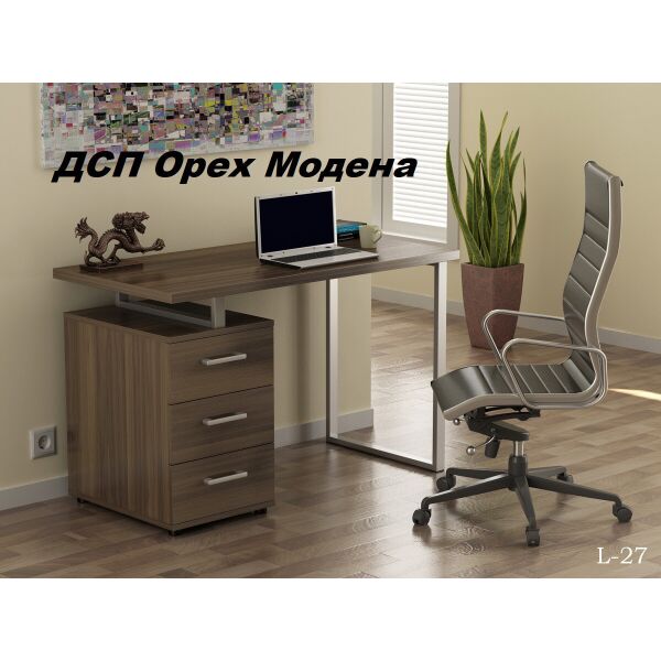 

Стол L-27 ДСП Орех Модена (Loft Design TM)