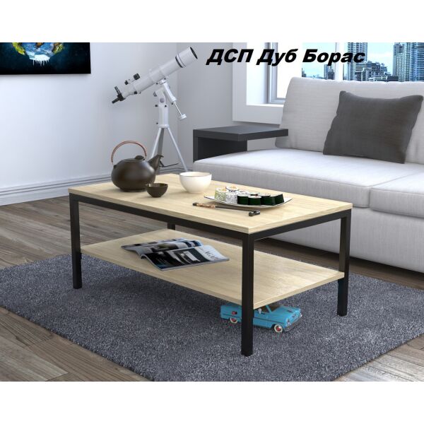

Журнальный стол L-1 ДСП Дуб Борас (Loft Design TM)