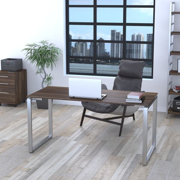 

Стол Q-160-16мм венге корсика (Loft Design TM) стол, орех модена