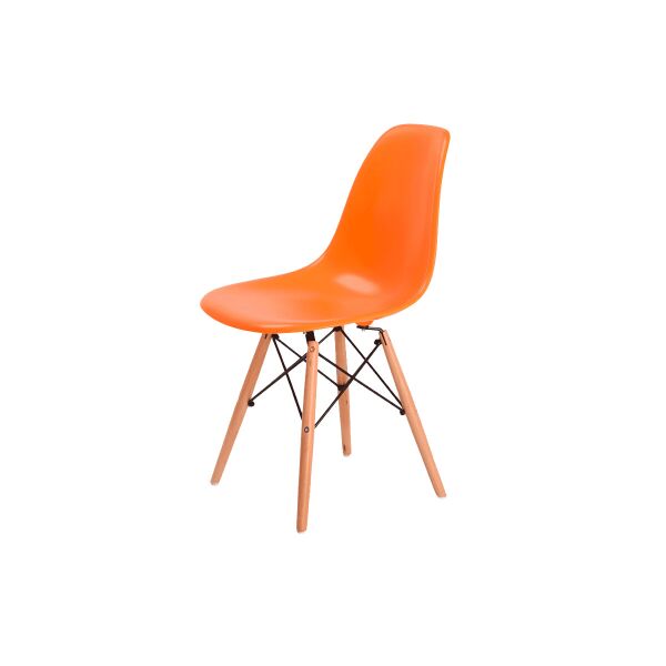 

Стул обеденный Eames DSW (ножки деревянные) Зеленый (CoolArt-TM) Оранжевый