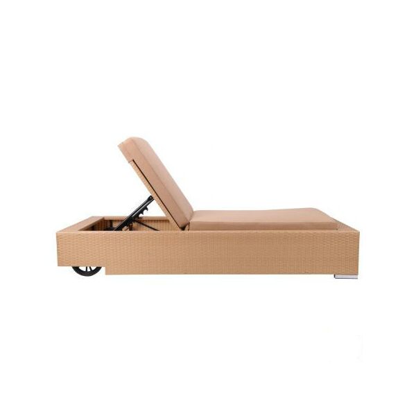 

Шезлонг Dolio из ротанга Elit (SC-B8869) Sand AM3041 ткань A14203 (AMF-ТМ)