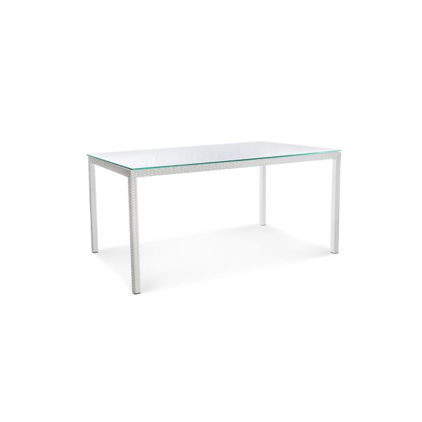 

Стол обеденный Кипр 160х90 Коричневый (Terico ТМ) Белый