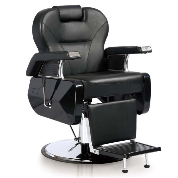 

Кресло парикмахерское для barbershop Элит Черное (Frizel TM)