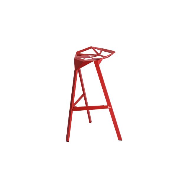 

Стул барный Chair one Bar Белый (CoolArt-TM) Красный
