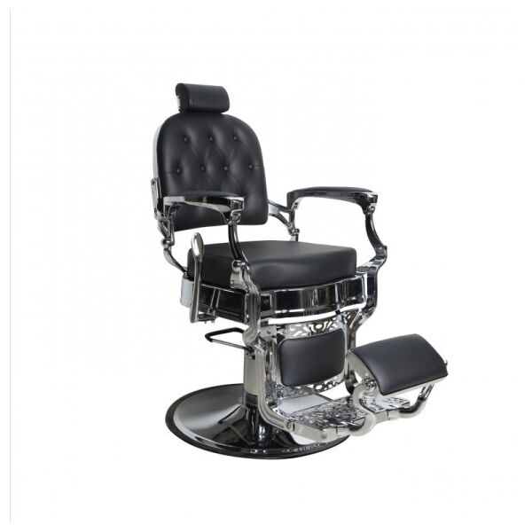 

Кресло парикмахерское для barbershop Ernesto Черное (Krasa Prof TM)
