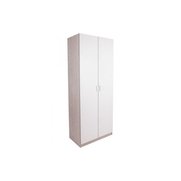 

Шкаф с дверками Office White/Oregon 80x45x200 OFWO-04 Белый/Орегон (Barsky ТМ)