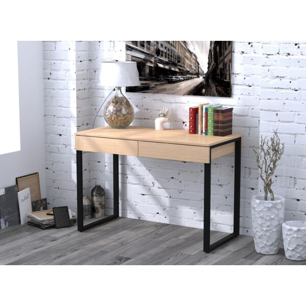 

Стол L-11 ДСП Черный/Дуб борас (Loft Design TM)