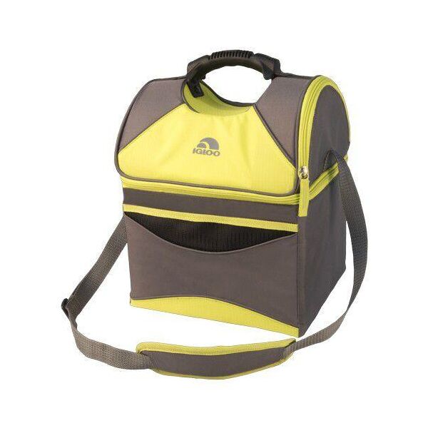 

Сумка изотермическая PM Gripper 22 Sport Красный объем 14 литров (Time Eco TM) Чорний / Лайм