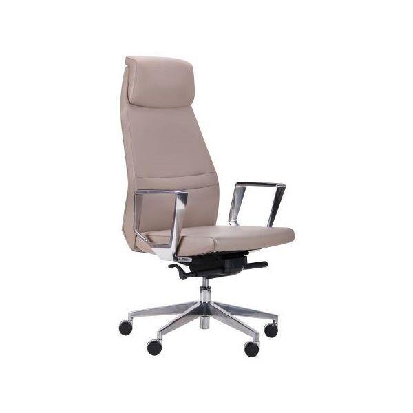 

Кресло руководителя Larry HB механизм Dynamic комбинированная кожа люкс Black (AMF-ТМ) Grey