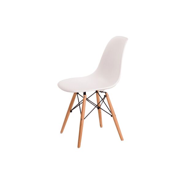

Стул обеденный Eames DSW (ножки деревянные) Зеленый (CoolArt-TM) Белый