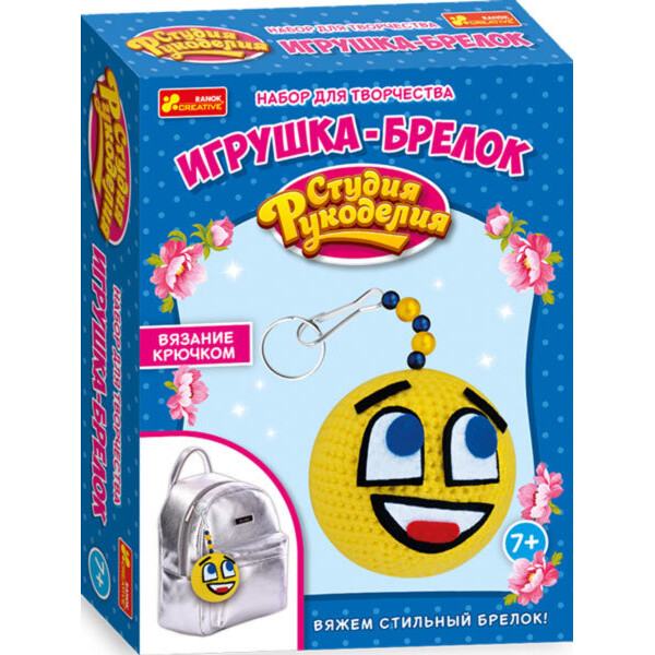 

Набор для творчества Ranok-Creative Вязаный брелок Смайлик (271789)