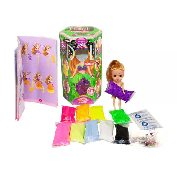 

Набор креативного творчества Dankotoys Princess Doll маленькая CLPD-02-02 рус (51942)