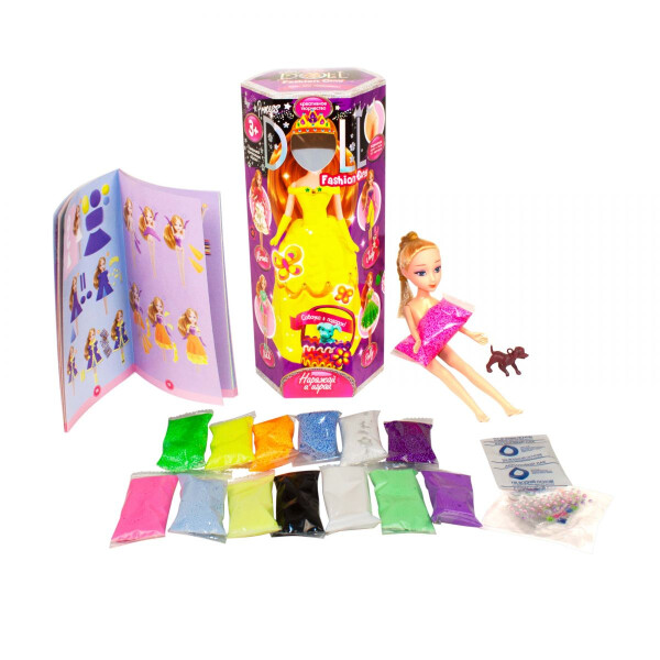 

Набор креативного творчества Dankotoys Princess Doll большая CLPD-01-02 рус (51946)
