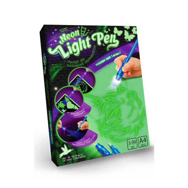 

Набор креативного творчества Dankotoys Neon Light Pen Лев NLP-01-01U укр (51216)