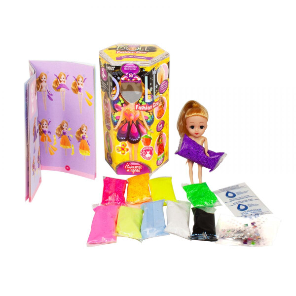 

Набор креативного творчества Dankotoys Princess Doll маленькая CLPD-02-01 рус (51941)