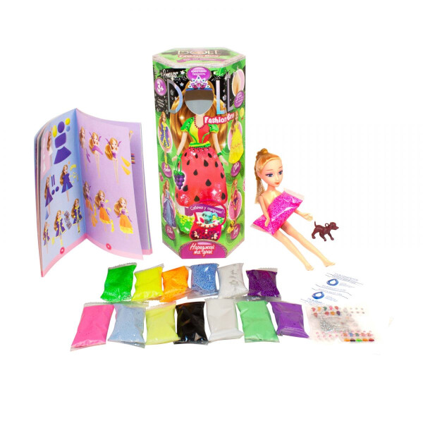 

Набор креативного творчества Dankotoys Princess Doll большая CLPD-01-02U укр (51948)