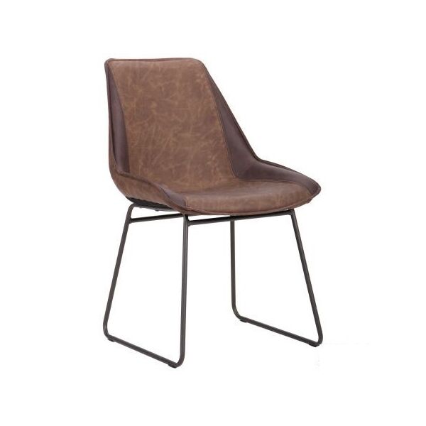 

Стул Cherokee gunmetal, cowboy Coffe/Dark Brown (AMF-ТМ)