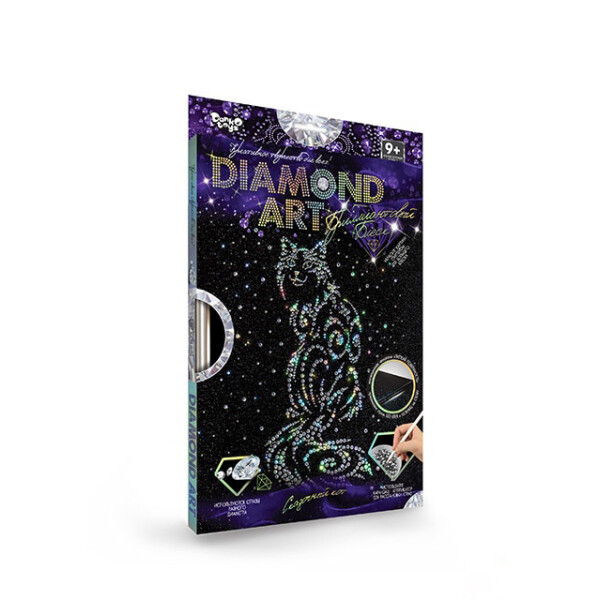 

Набор для креативного творчества Danko Toys DIAMOND ART Кот DAR-01-08 (42460)