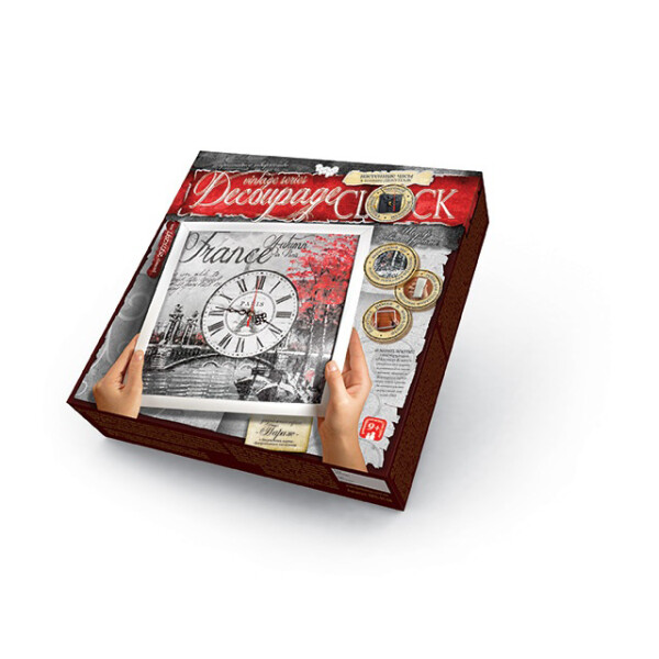 

Комплект креативного творчества Dankotoys Decoupage Clock с рамкой DKC-01-05 (40986)