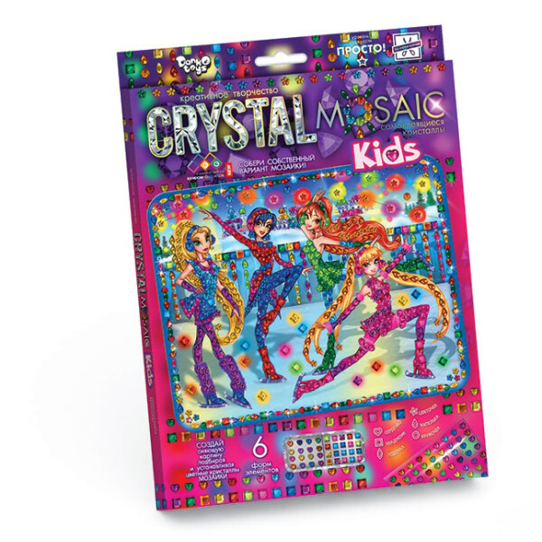 

Набор для креативного творчества Danko Toys CRYSTAL MOSAIC KIDS Винкс CRMk-01-02 (38570)
