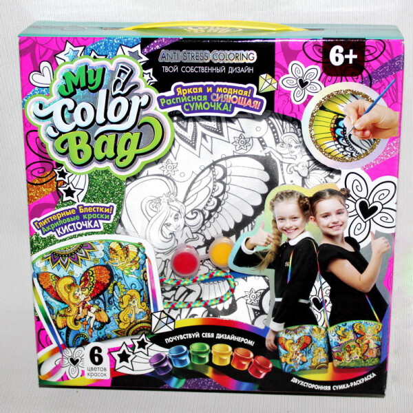 

Набор для креативного творчества Dankotoys My Color Bag mCOB-01-05 (38660)