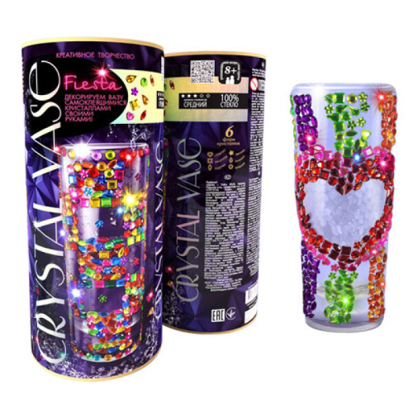 

Набор для креативного творчества Danko Toys CRYSTAL VASE Ваза CV-01-01 (37734)