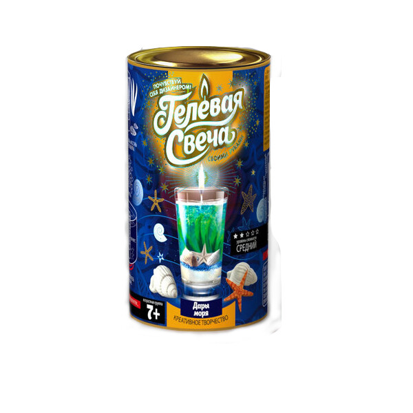 

Набор для творчества Dankotoys Гелевая свеча. Дары моря GS-01-03 (39049)