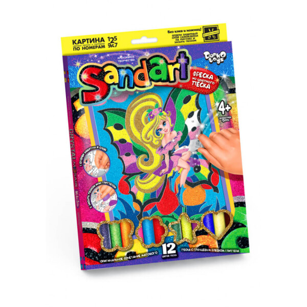 

Набор для творчества Danko Toys Фреска из песка Sandart (7652DT)