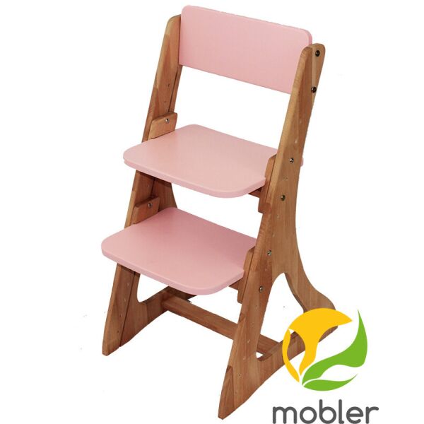 

Стул Детский растущий стул c500-1 розовый (Mobler TM)