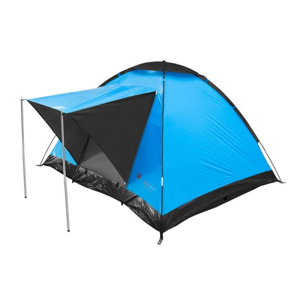 

Палатка туристическая 3-местная Easy Camp 3 Синяя 200*180*120 см (Time Eco TM)
