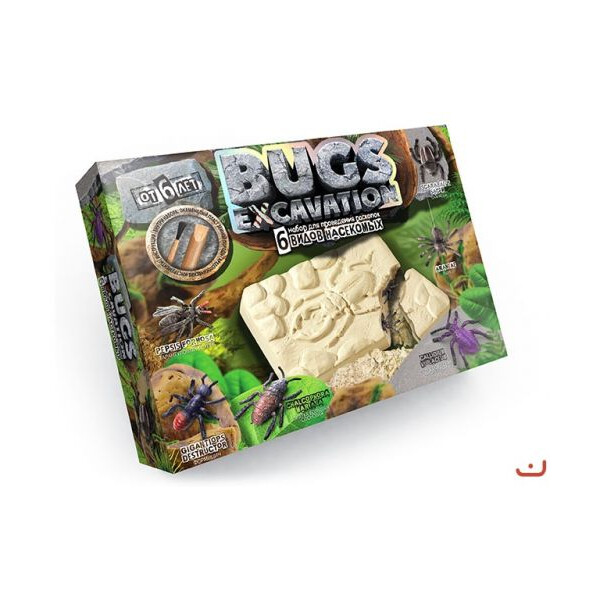 

Набор для проведения раскопок Dankotoys BUGS EXCAVATION (TOY-39182)