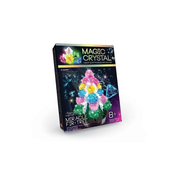 

Набор для проведения опытов Dankotoys MAGIC CRYSTAL Чудо-ёлочка (TOY-44060)
