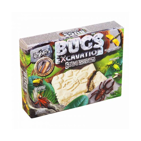 

Набор для проведения раскопок Dankotoys BUGS EXCAVATION (TOY-39183)