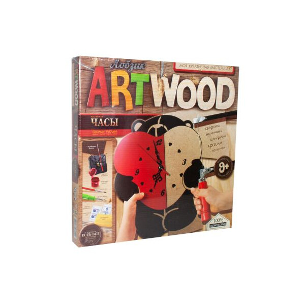 

Набор для выпиливания ARTWOO DDankotoys Часы своими руками (TOY-55916)